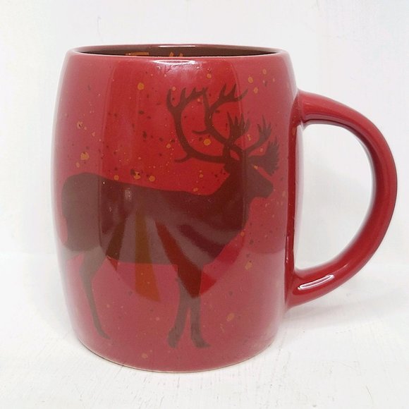 Limited Edition Tim Hortons Moose Mug, Coffee Cup, Red, 2016, #/N 016m Christmas - Picture 2 of 6